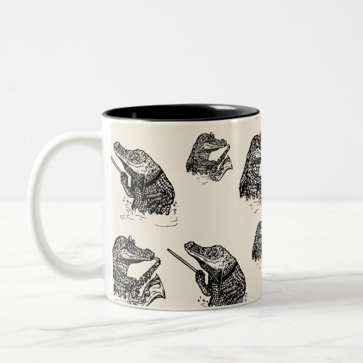2 Couleurs tasse de maestro de crocodile (Gauche)