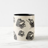 2 Couleurs tasse de maestro de crocodile (Centre)