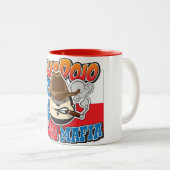 2 Couleurs Tasse de Mafia du Texas (Devant droit)