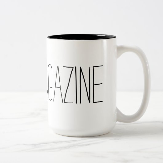 2 Couleurs Tasse de magazine d'orteils ! (Droit)