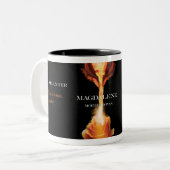 2 Couleurs Tasse de Magdalene (Devant gauche)