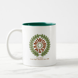 2 Couleurs Tasse de main gauche
