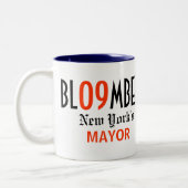 2 Couleurs Tasse de maire Bloomberg de 2009 NY (Gauche)