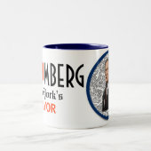 2 Couleurs Tasse de maire Bloomberg de 2009 NY (Centre)