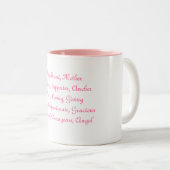 2 Couleurs Tasse de maman (Devant droit)