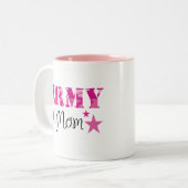 2 Couleurs Tasse de maman d'armée (Devant gauche)