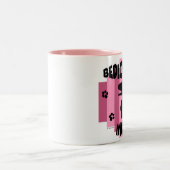 2 Couleurs Tasse de maman de Bedlington (Centre)