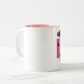 2 Couleurs Tasse de maman de border collie (Devant gauche)