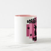 2 Couleurs Tasse de maman de border collie (Centre)