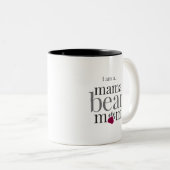 2 Couleurs Tasse de maman de Mamabear (Devant droit)
