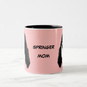 2 Couleurs Tasse de maman de Springer (Centre)