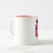 2 Couleurs Tasse de maman de teckel (Devant gauche)