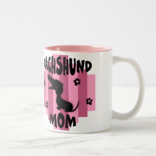 2 Couleurs Tasse de maman de teckel