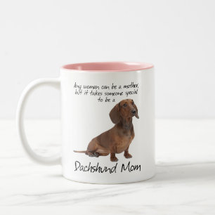 2 Couleurs Tasse de maman de teckel