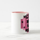 2 Couleurs Tasse de maman de Westie (Centre)