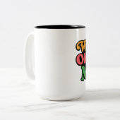 2 Couleurs Tasse de maman d'Okayest du monde (Devant gauche)