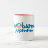 2 Couleurs Tasse de mamans de WObama (Centre)