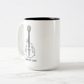 2 Couleurs Tasse de mandoline de F-Style (Devant gauche)