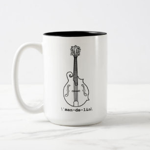 2 Couleurs Tasse de mandoline de F-Style