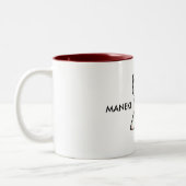 2 Couleurs Tasse de Maneki Neko- (Gauche)