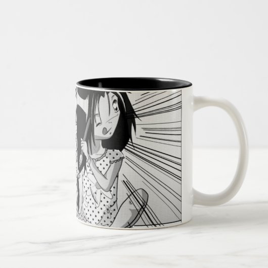 2 Couleurs tasse de manga (Droit)