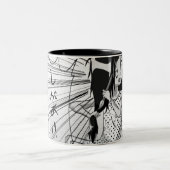 2 Couleurs tasse de manga (Centre)