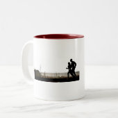 2 Couleurs Tasse de marathon (Devant gauche)