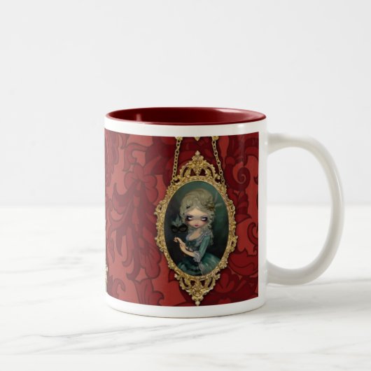 2 Couleurs Tasse de mascarade de Marie (Droit)