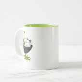 2 Couleurs Tasse de Matcha pour Chat Coupé (Devant gauche)