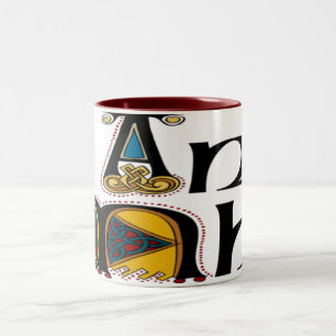 2 Couleurs Tasse de Meath (gaélique)