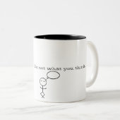 2 Couleurs Tasse de méditation (Devant droit)