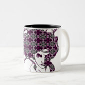 2 Couleurs Tasse de MÉDUSE (Devant droit)