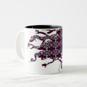 2 Couleurs Tasse de MÉDUSE (Devant gauche)