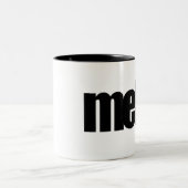 2 Couleurs Tasse de Meh (Centre)