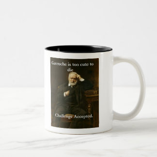 2 Couleurs Tasse de meme de Gavroche "Hugo"