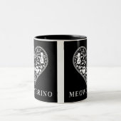 2 Couleurs Tasse de Meowderino (Centre)