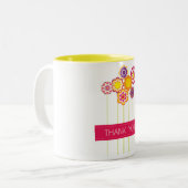 2 Couleurs Tasse de Merci (Devant gauche)