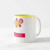 2 Couleurs Tasse de Merci (Devant droit)