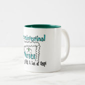 2 Couleurs Tasse de merde acceptée par infirmières (Devant droit)