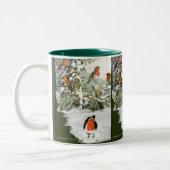 2 Couleurs Tasse de merles d'album (Gauche)