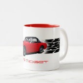 2 Couleurs Tasse de MG (Devant droit)