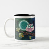 2 Couleurs tasse de minuit de hibou (Gauche)