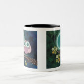 2 Couleurs tasse de minuit de hibou (Centre)