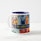 2 Couleurs Tasse de Mlle Wallace Rhymes With William (Devant gauche)