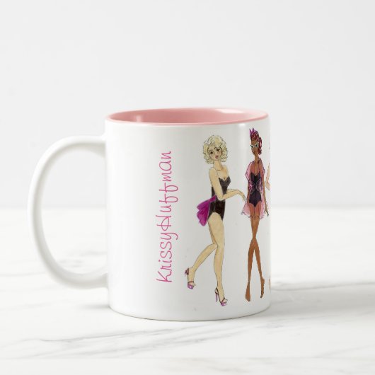 2 Couleurs Tasse de mode (Gauche)
