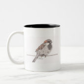 2 Couleurs Tasse de moineau (Gauche)