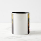 2 Couleurs Tasse de Mona Lisa (Centre)