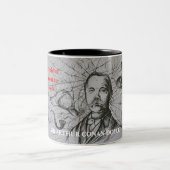 2 Couleurs Tasse de monsieur Arthur Conan Doyle (Centre)