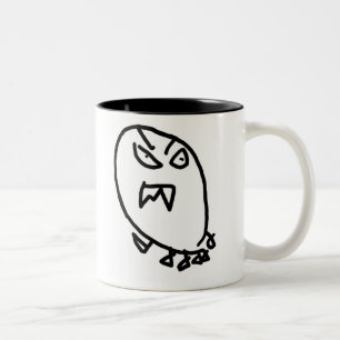 2 Couleurs Tasse de monstre