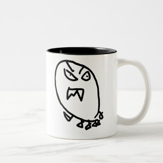 2 Couleurs Tasse de monstre (Droit)